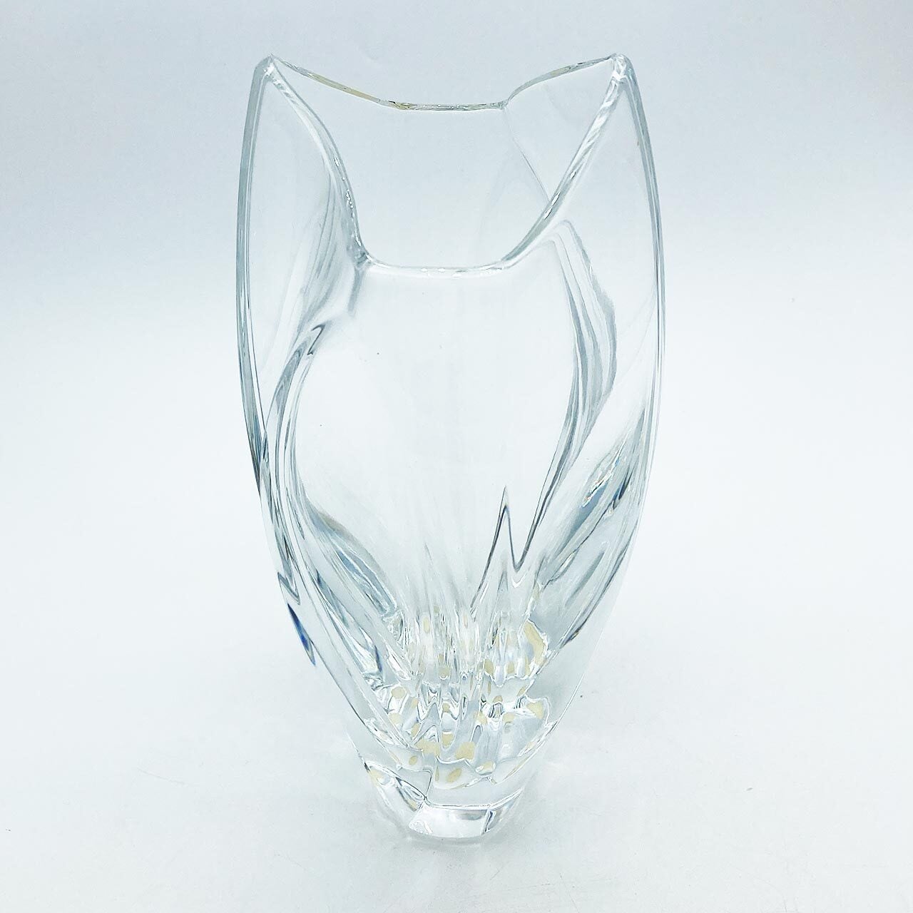 バカラ Baccarat フランス クリスタルガラス リゴット ジベルニー 花瓶