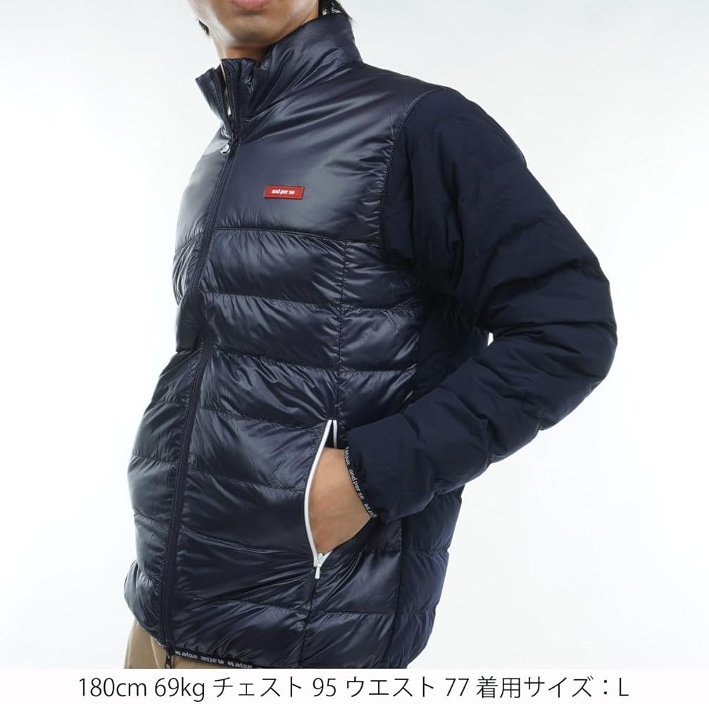 Amazon.co.jp: [アンパスィ] ゴルフウェア ブルゾン メンズ エナジー