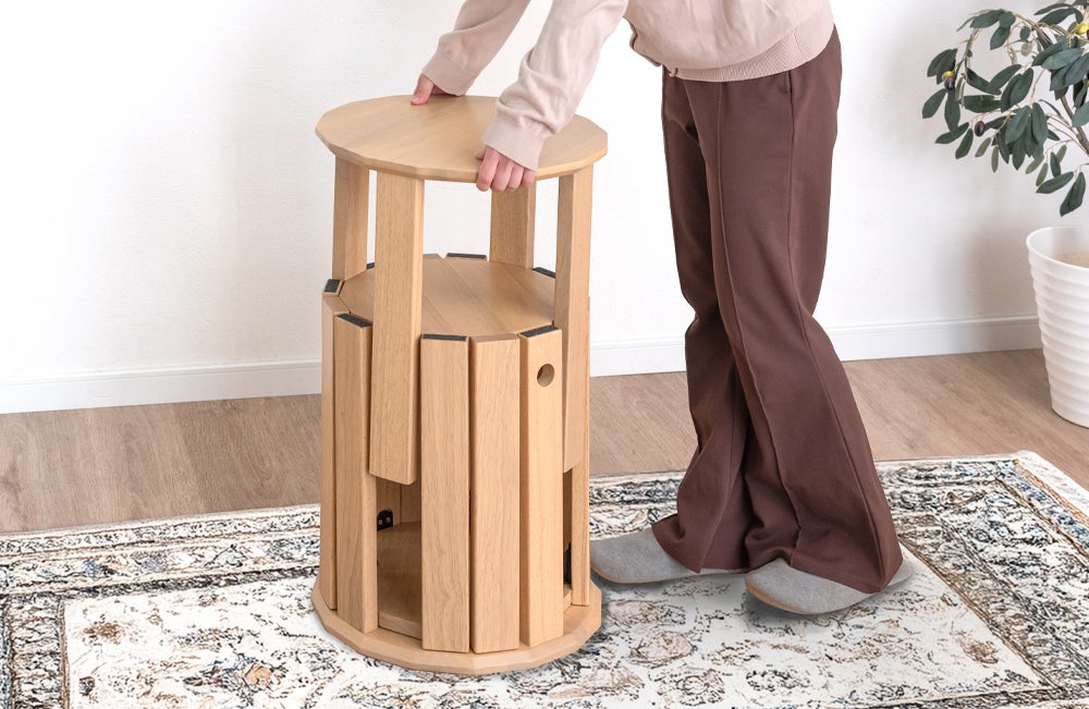 SNSで話題】注文殺到で発売直後に予約3か月待ち！サイドテーブルとして