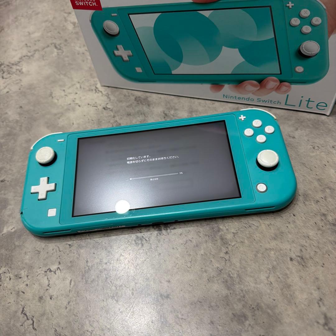 Nintendo Switch Lite ターコイズ 本体 ジャンク品扱い - メルカリ